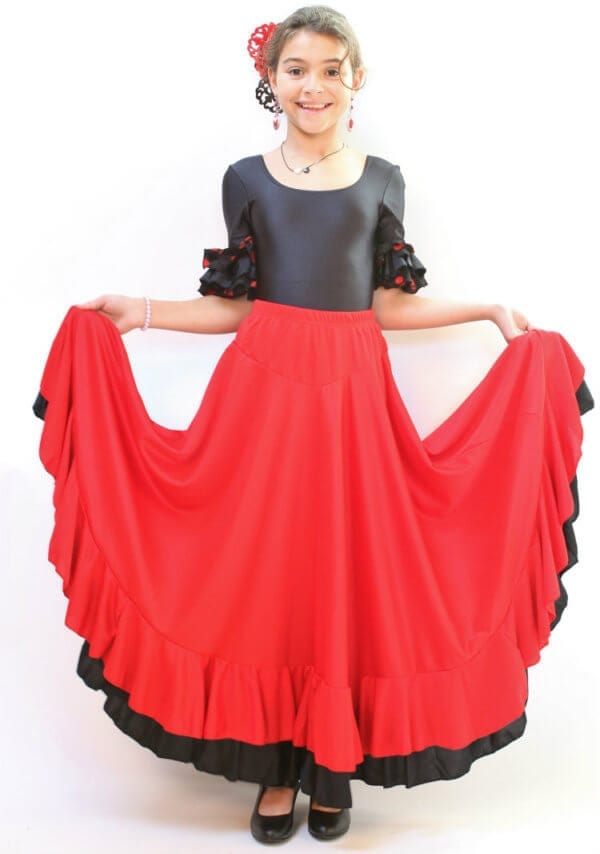 Jupe Flamenco fille