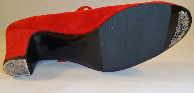 ZAPATOS FLAMENCO O SEVILLANA, ANTES CON HEBILLA Y CLAVOS - Imagen 6