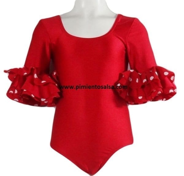 Body flamenco para niña