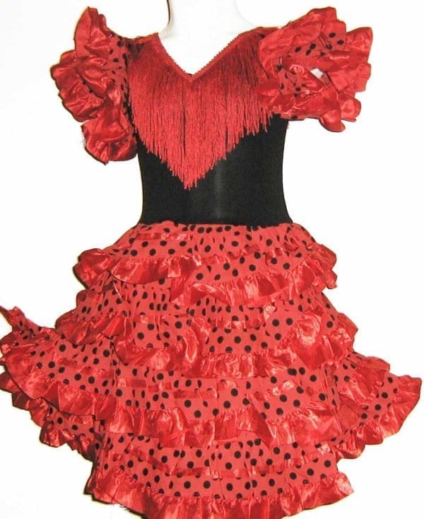 Vestido de niña para el Flamenco