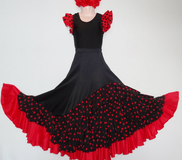 Falda niña de baile