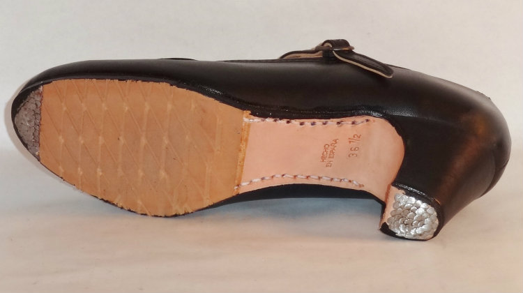 Piso de Zapato cosido para el baile de Flamenco