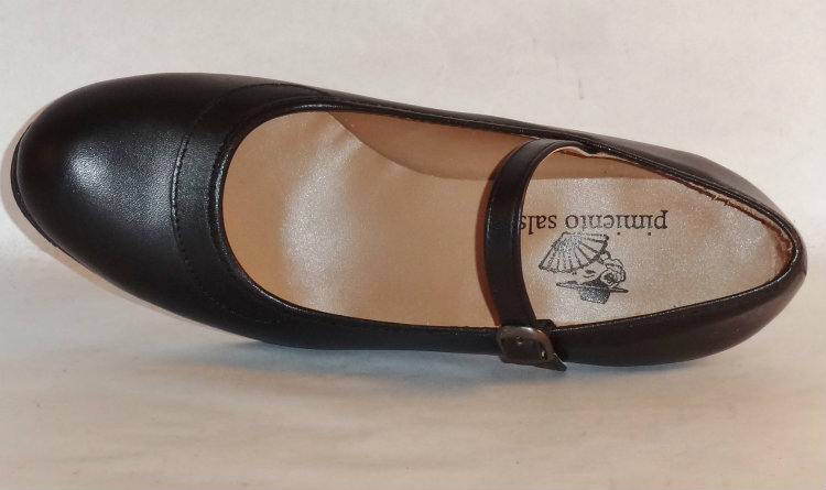 Zapato en boxcalf para el baile