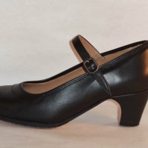 Zapato de Flamenco cosido
