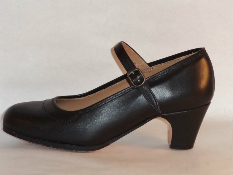 Zapato de Flamenco cosido