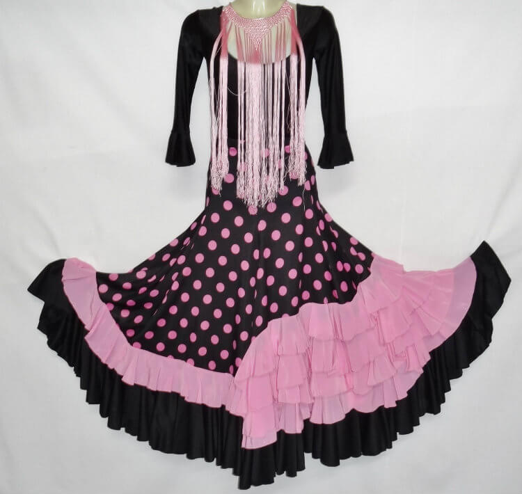 Falde de Flamenco para niña