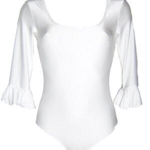 Body Flamenco femme blanc